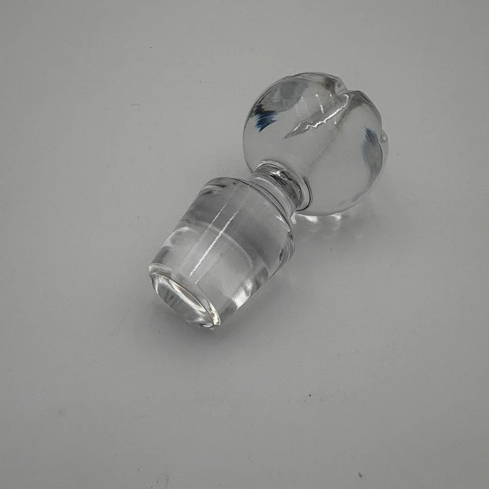 Vintage 24% Lead Crystal‎ Cut Glass Wine Decanter With Stopper 10